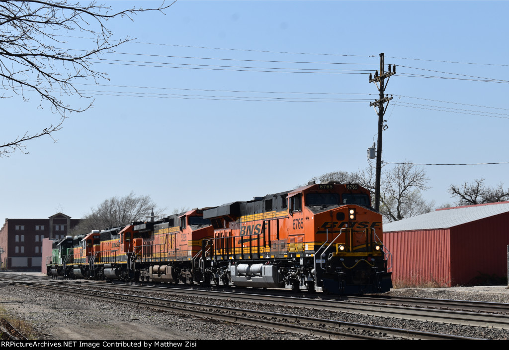 BNSF 6765 5295 1584 1941 1836